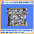Blok Silinder Kit Gasket 6151-K2-0000 D65EX-12 dozer